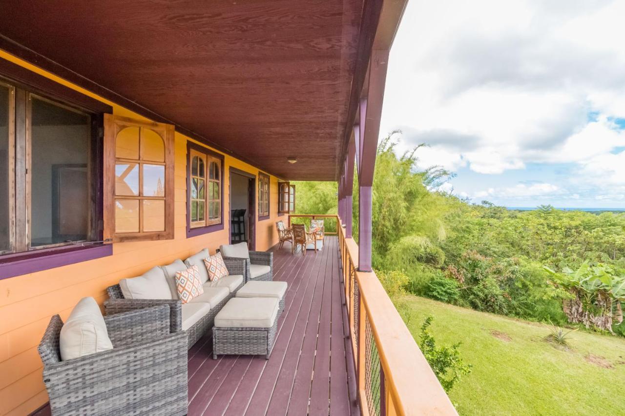 Off-Grid Getaway With Ocean Views In Paradise Pahoa Esterno foto